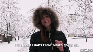 Public Pickups - Hot Chick with Huge Boobs - 04/01/2016