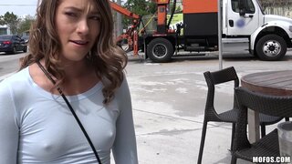 Public Pickups - Slender Cutie Spreads her Pussy - 04/22/2016