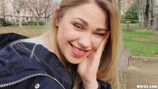 Public Pickups - Blonde Nerd Loves Public Fucking - 02/24/2018