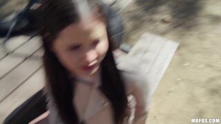 Public Pickups - Brunette Babe’s Public Fuck - 05/26/2018