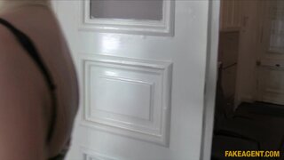 Fake Agent - Blonde Teen Gets Drenched in Cum - 10/16/2011