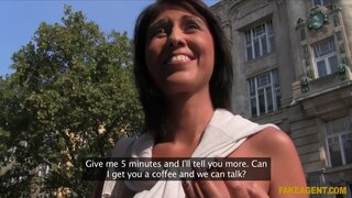Fake Agent - Cutie Lets Loose All Over Agent's Cock - 10/29/2011