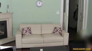 Fake Agent - Perfect Blonde Makes Agent's Dick Jump To Attention - 02/09/2012