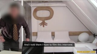 Fake Agent - Dreamy Blonde Makes Agent's Fantasies Reality - 03/20/2012