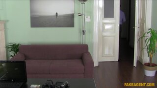 Fake Agent - Hot Brunette Has The Best Smile For Blowjobs - 06/23/2012