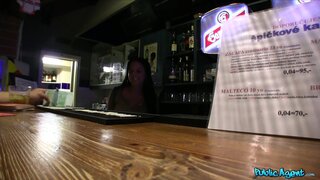 Public Agent - Barmaid Gives Good Service And Better Blowjobs - 09/01/2012