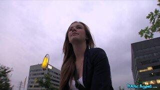 Public Agent - Shy Blonde Takes A Stranger's Full Cock In Public - 09/01/2012