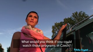 Public Agent - This Brunette Will Suck A Dick Dry For A Fake TV Show - 09/20/2012