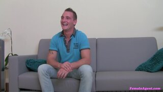 Female Agent - Young Stud Finds MILF Agent's Sweet Pussy Delightful - 09/25/2012