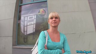 Public Agent - Blonde Schoolgirl Needs Money From A Hard Fuck - 10/09/2012
