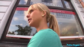 Public Agent - Blonde Schoolgirl Needs Money From A Hard Fuck - 10/09/2012