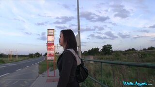 Public Agent - Shy Babe Takes Loads Of Money For A Load of Cum - 10/23/2012