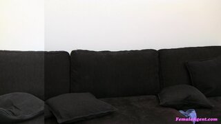 Female Agent - Cheating Husband Stuff His Dick Into Agent's Tight Pussy - 10/26/2012