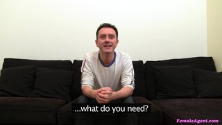 Female Agent - Agent Gets Fucked By The Biggest Dick She's Ever Seen - 10/16/2012