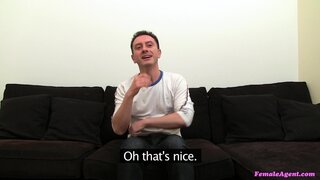 Female Agent - Agent Gets Fucked By The Biggest Dick She's Ever Seen - 10/16/2012