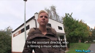 Public Agent - Boyfriend's Hot Blonde Has Another Man's Cock In Her Mouth - 11/13/2012