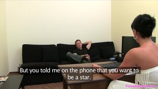 Female Agent - This Guy Stuffs A Dick As Big As His Ego In Agent's Pussy - 11/20/2012