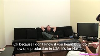 Female Agent - This Guy Stuffs A Dick As Big As His Ego In Agent's Pussy - 11/20/2012