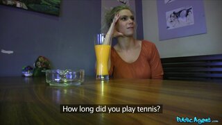 Public Agent - Blonde Thinks She's Getting Her Ass Pounded By A Soccer Player - 12/04/2012