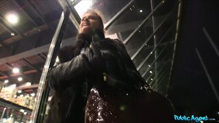 Public Agent - Stranded Babe Takes A Ride Home On Stranger's Dick - 12/11/2012