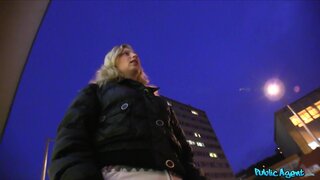 Public Agent - Curvy Blonde Proves Her Ability To Take A Dick - 12/25/2012