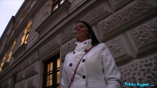 Public Agent - Huge Tits On This Brunette Means A Heavy Cumshot For Stranger - 12/28/2012