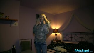 Public Agent - Stunning Blonde Happily Exchanges Pussy Fucking For Money - 01/11/2013