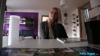 Public Agent - English Lesson Turns Into A Good Fucking For Busty Blonde - 02/01/2013
