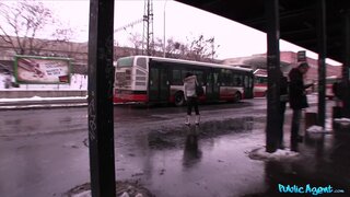 Public Agent - Stranger Gives Stranded Hottie A Ride On His Thick Dick - 02/08/2013