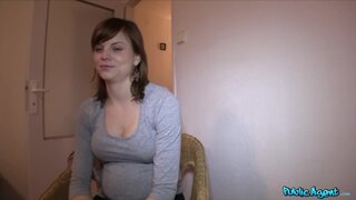 Public Agent - Pregnant Hottie Needs That Good Stranger Dick - 02/15/2013