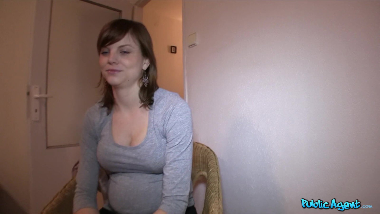 Public Agent - Pregnant Hottie Needs That Good Stranger Dick - 02/15/2013