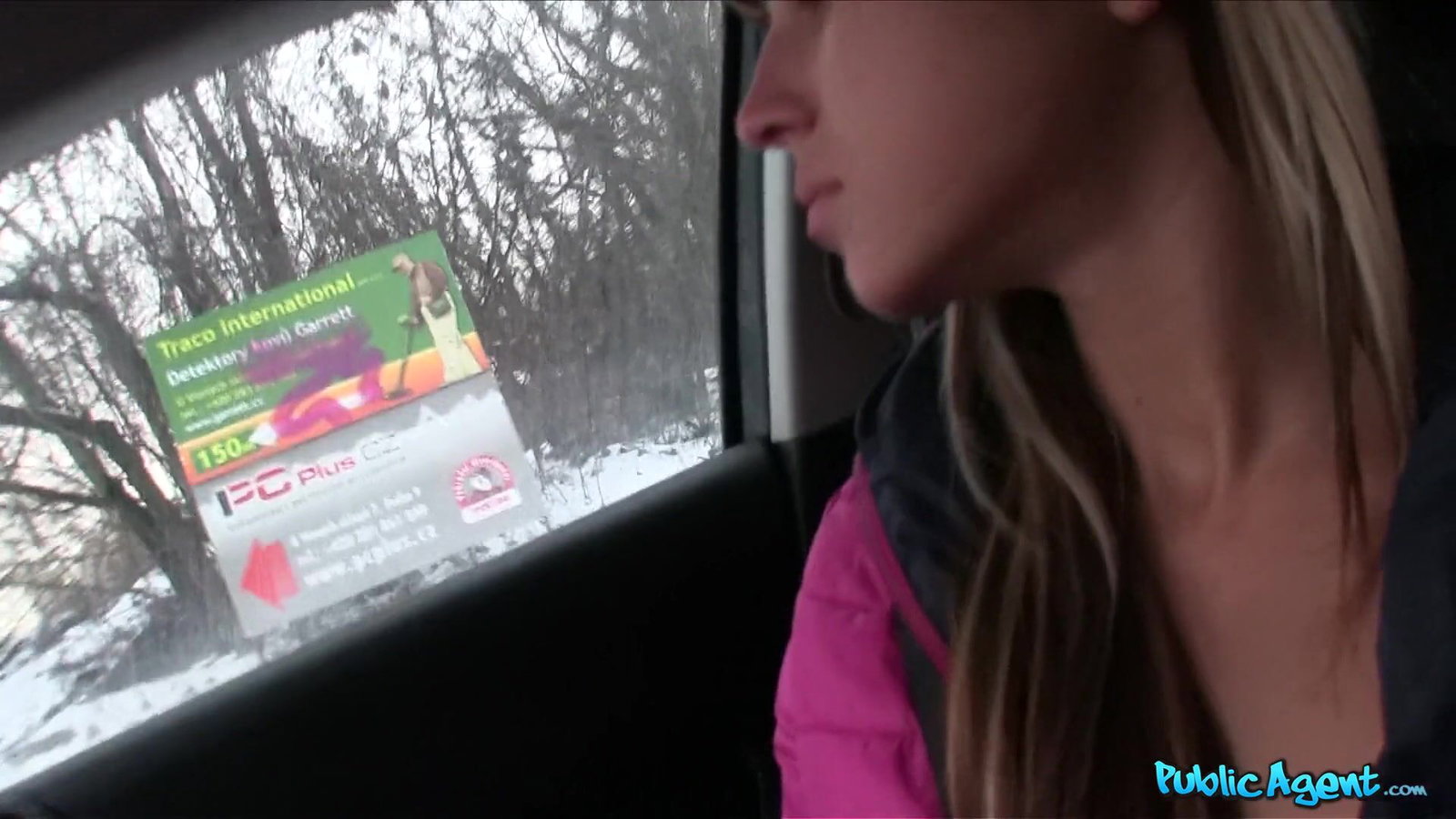 Public Agent - Stranger Pays Good Money To Fuck Cute Girl In His Car - 02/22/2013