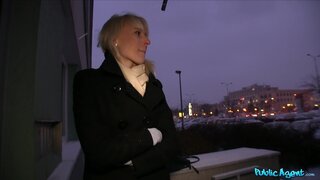 Public Agent - Blonde Babe Is Hungry For Stranger's Sticky Cumshot - 03/15/2013