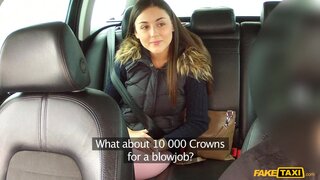 Fake Taxi - Cute Brunette Cheats On Boyfriend With Cabbie's Thick Dick - 03/19/2013