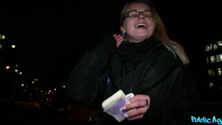 Public Agent - Fake Agent Tricks A Pretty Babe Into Fucking His Balls Dry - 03/26/2013