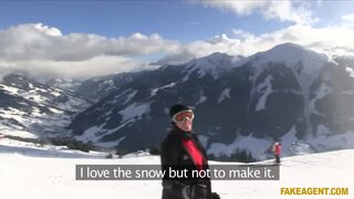 Fake Agent - Ski Babe Takes A Hot Load Of Cum After A Day on the Slopes - 03/23/2013