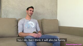 Female Agent - Athletic Guy Fucks MILF Agent's Wet Pussy - 04/05/2013
