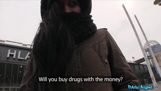 Public Agent - Horny Homeless Girl Gets Her Pussy Stuffed By Stranger's Cock - 04/05/2013