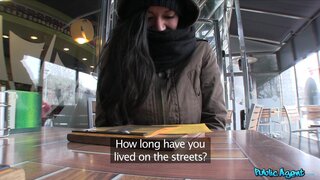 Public Agent - Horny Homeless Girl Gets Her Pussy Stuffed By Stranger's Cock - 04/05/2013