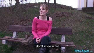 Public Agent - With No Money To Pay A Fake Fine, Cutie Gets A Dick In The Mouth - 04/19/2013