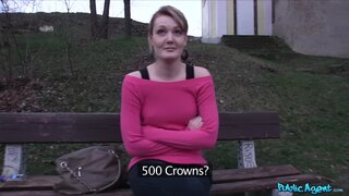 Public Agent - With No Money To Pay A Fake Fine, Cutie Gets A Dick In The Mouth - 04/19/2013
