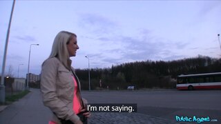 Public Agent - Lying Agent Convinced Blonde To Fuck On Command - 04/23/2013