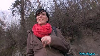 Public Agent - A Fake Modelling Contract Turns Into A Cum Tasting - 04/30/2013