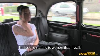 Fake Taxi - Cheating Dark Haired Hottie Jumps On Cabbie's Cock - 05/16/2013