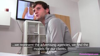 Female Agent - Handsome Guy Gives Agent's Pussy A Fairytale Fuck - 05/17/2013