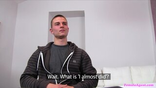 Female Agent - Ultra Fit Guy Gently Fucks Agent's Throbbing Pussy - 05/31/2013