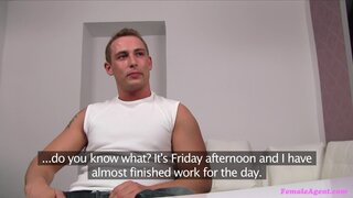 Female Agent - Agent Wants Tough Guy's Cum On Her Face - 06/04/2013