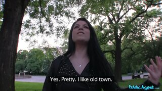 Public Agent - An Extra Creamy Cumshot For British Babe in A Public Park - 06/28/2013