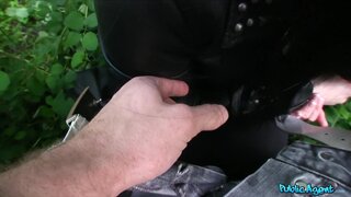 Public Agent - An Extra Creamy Cumshot For British Babe in A Public Park - 06/28/2013