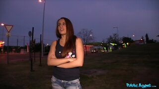 Public Agent - Convincing A Cute Babe To Guzzle On Some Hot Cum - 07/26/2013